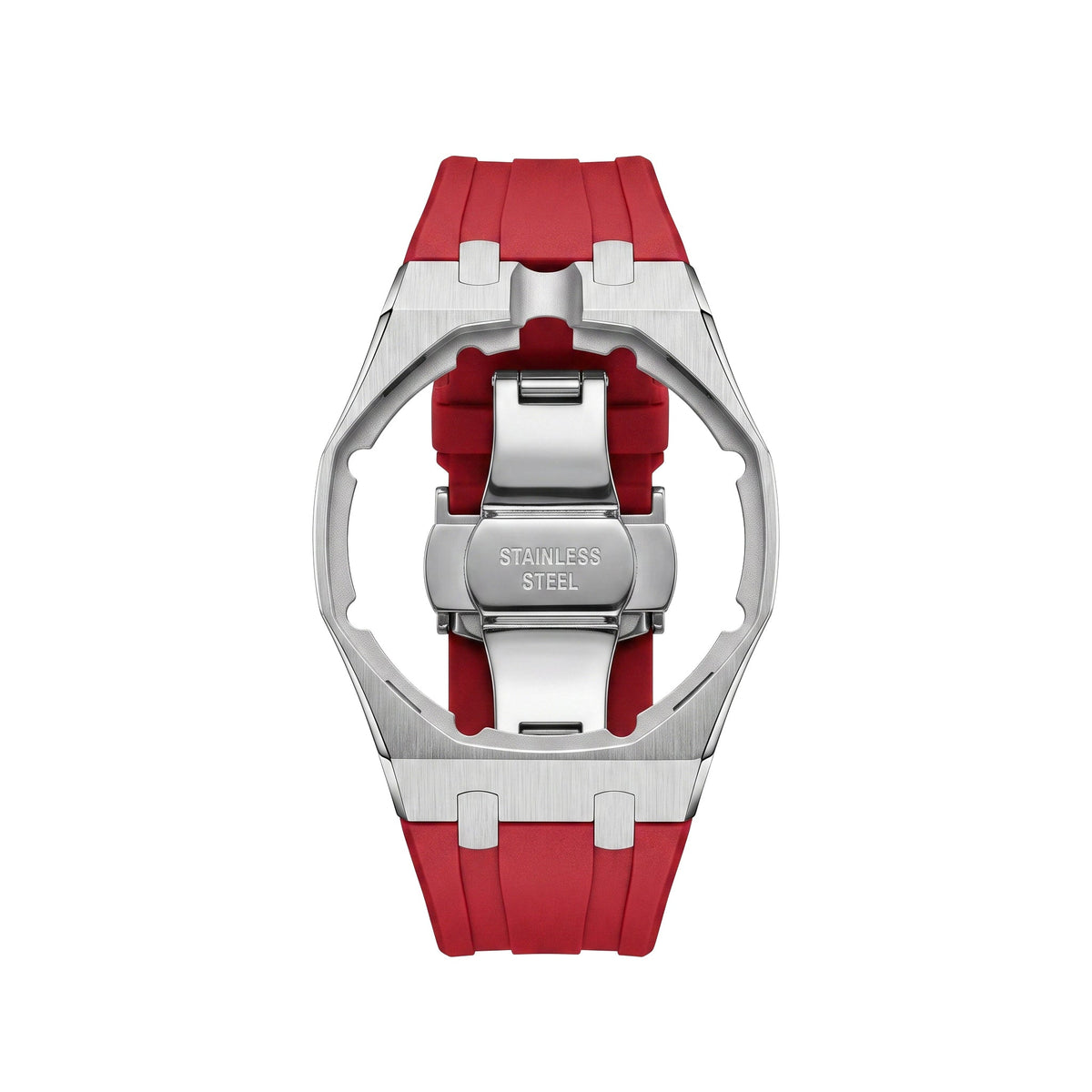 GALE Strap Exclusive Steel Case & Silicone Strap With Cradle