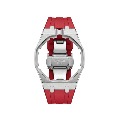 GALE Strap Exclusive Steel Case & Silicone Strap With Cradle