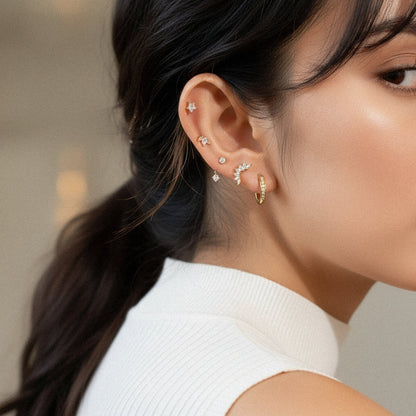 [GALE]Essential Diamond Earrings Bundle