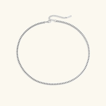 [GALE]Danica Box Chain Gold Necklace