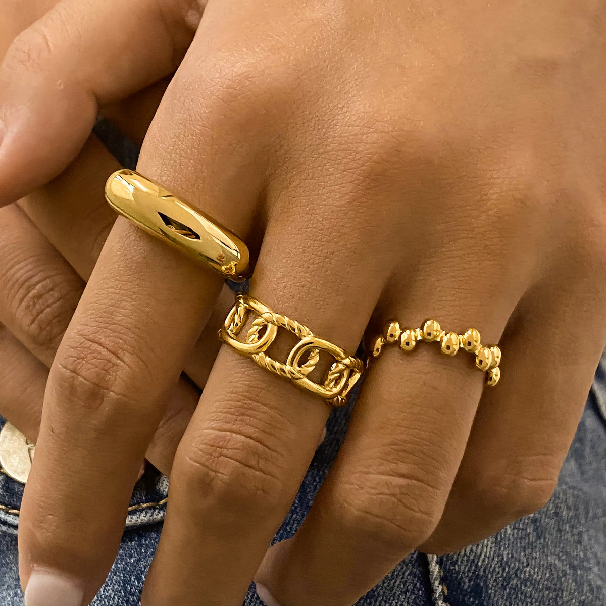 [GALE]Emeline Gold Ring