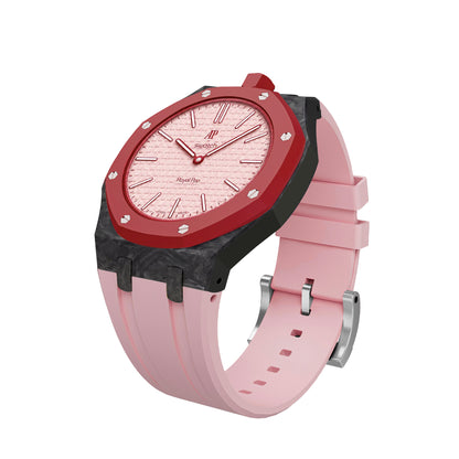 Royal Oak Pop Exclusive Carbon?fiber Case & Silicone Strap