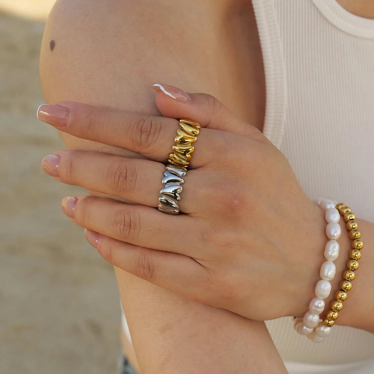 [GALE]Elena Gold Ring
