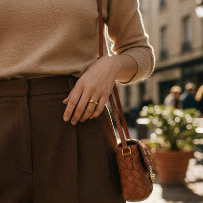 [GALE]Lunaria Gold Wave Ring