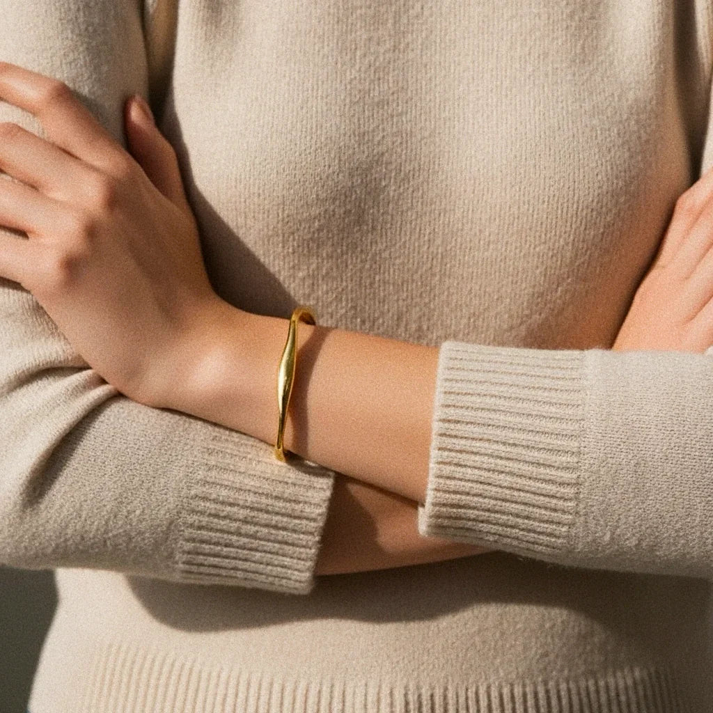 [GALE]Tiffany Gold Bangle