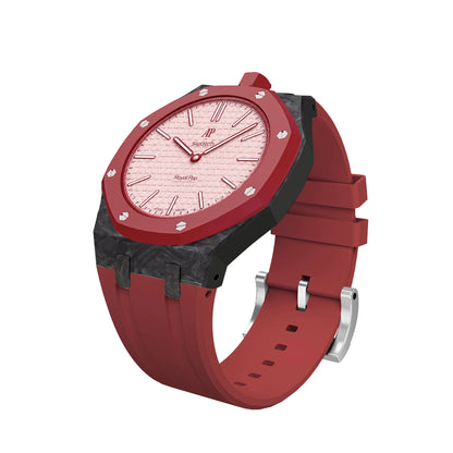 Royal Oak Pop Exclusive Carbon?fiber Case & Silicone Strap