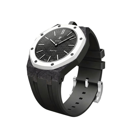 Royal Oak Pop Exclusive Carbon?fiber Case & Silicone Strap