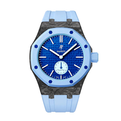 Royal Oak Pop Exclusive Carbon?fiber Case & Silicone Strap