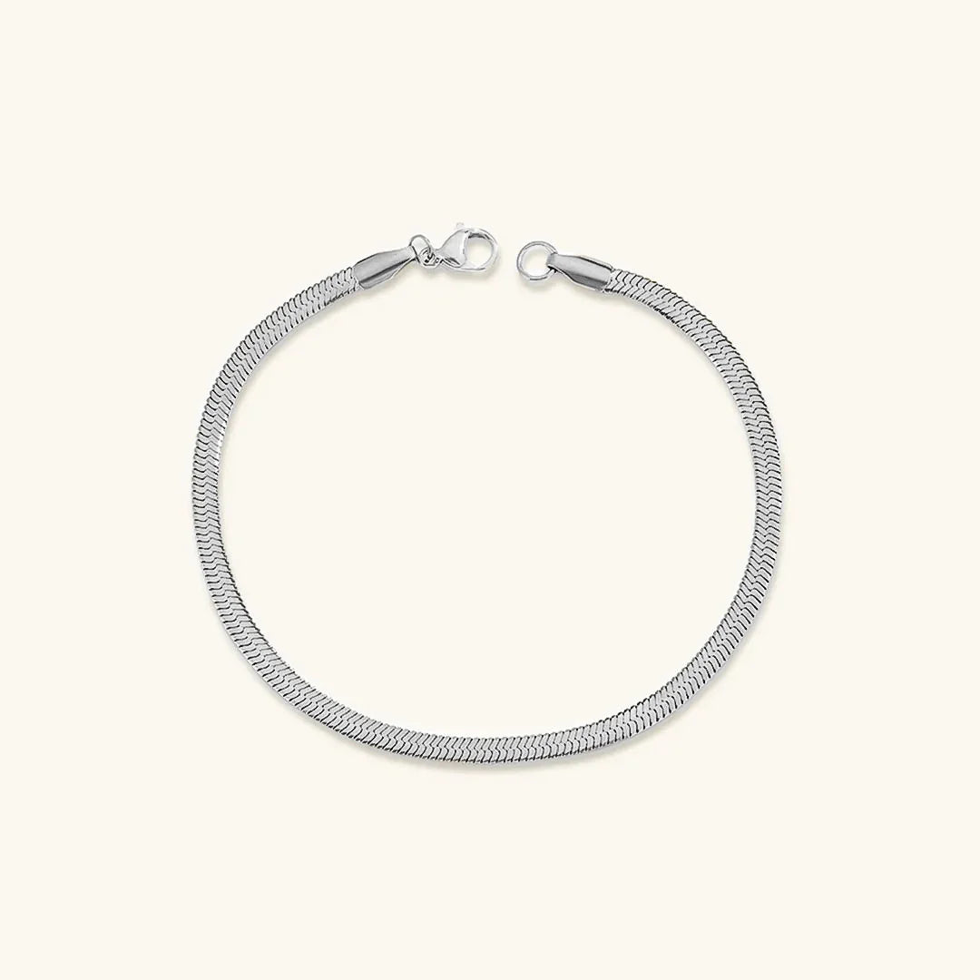 [GALE]Vida Gold Herringbone Bracelet