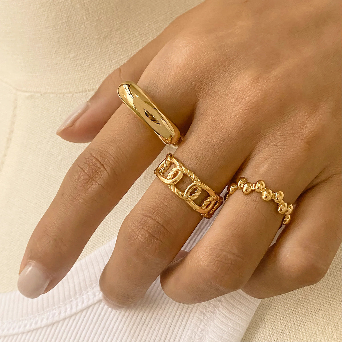 [GALE]Emeline Gold Ring