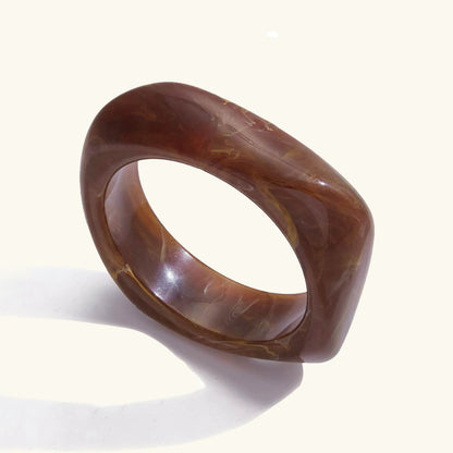 [GALE]Kaitlyn Chunky Acrylic Bangle