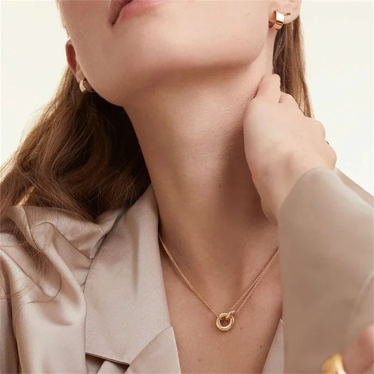 [GALE]Harper Gold Chain Necklace