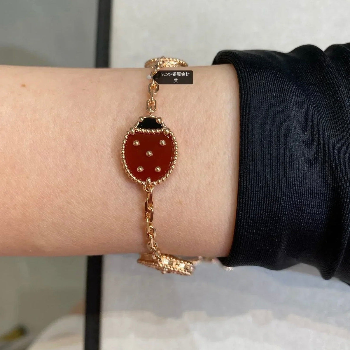 [GALE]LUCKY SPRING 5 MOTIF BRACELET