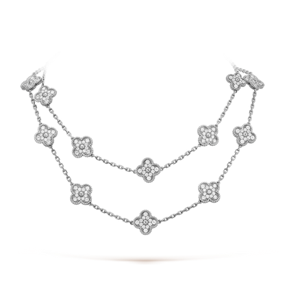 [GALE]CLOVER 20 MOTIFS DIAMOND SILVER