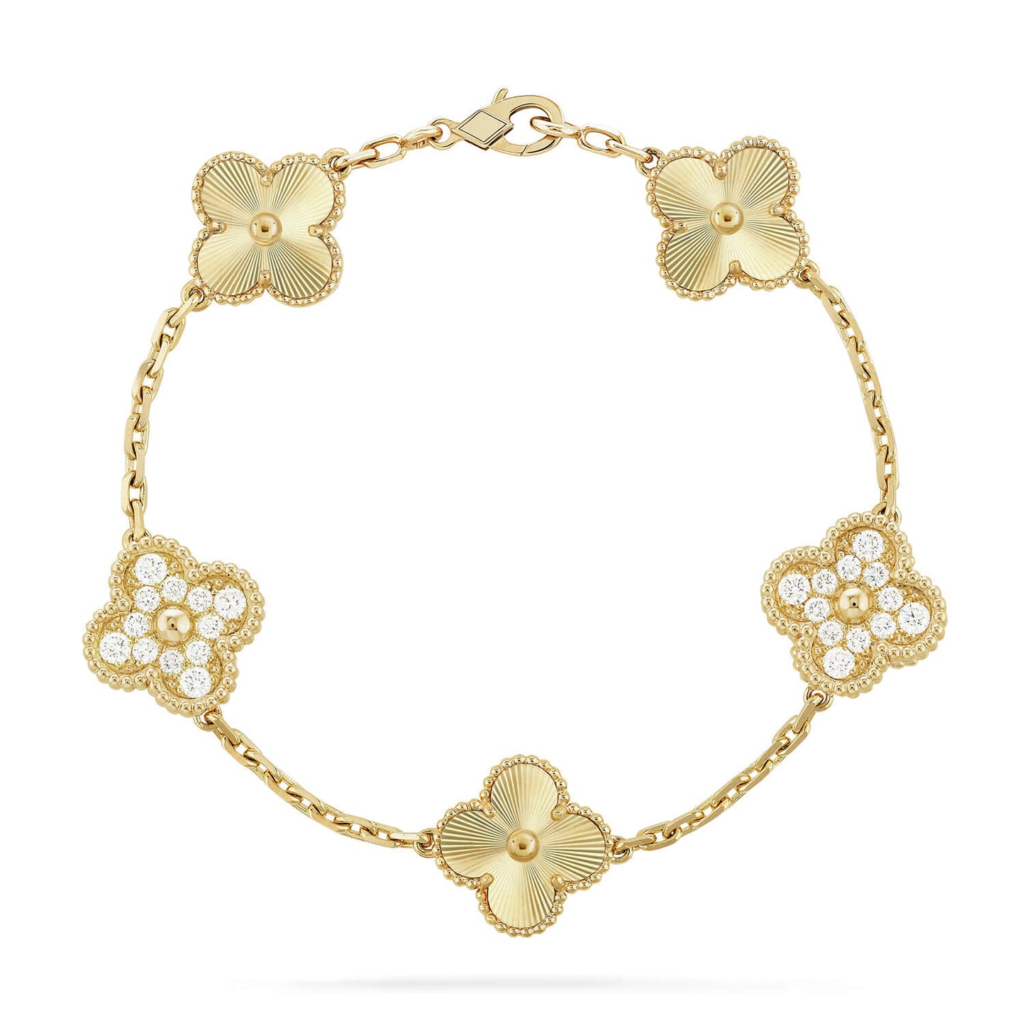 [GALE] CLOVER 5 MOTIF LASER BRACELET COLLECTION