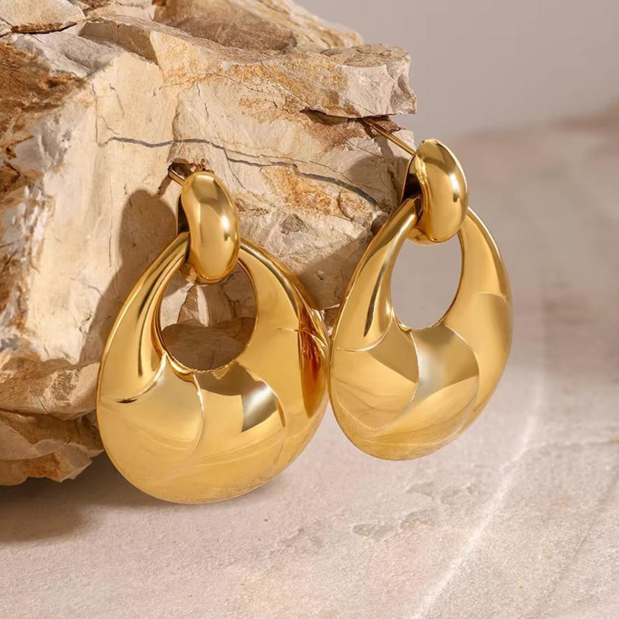 [GALE]Coralyn Gold Earrings