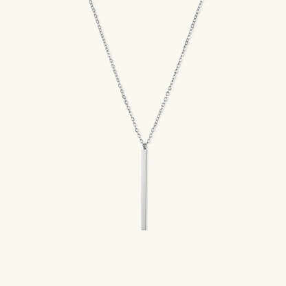 [GALE]Allison Gold Bar Necklace