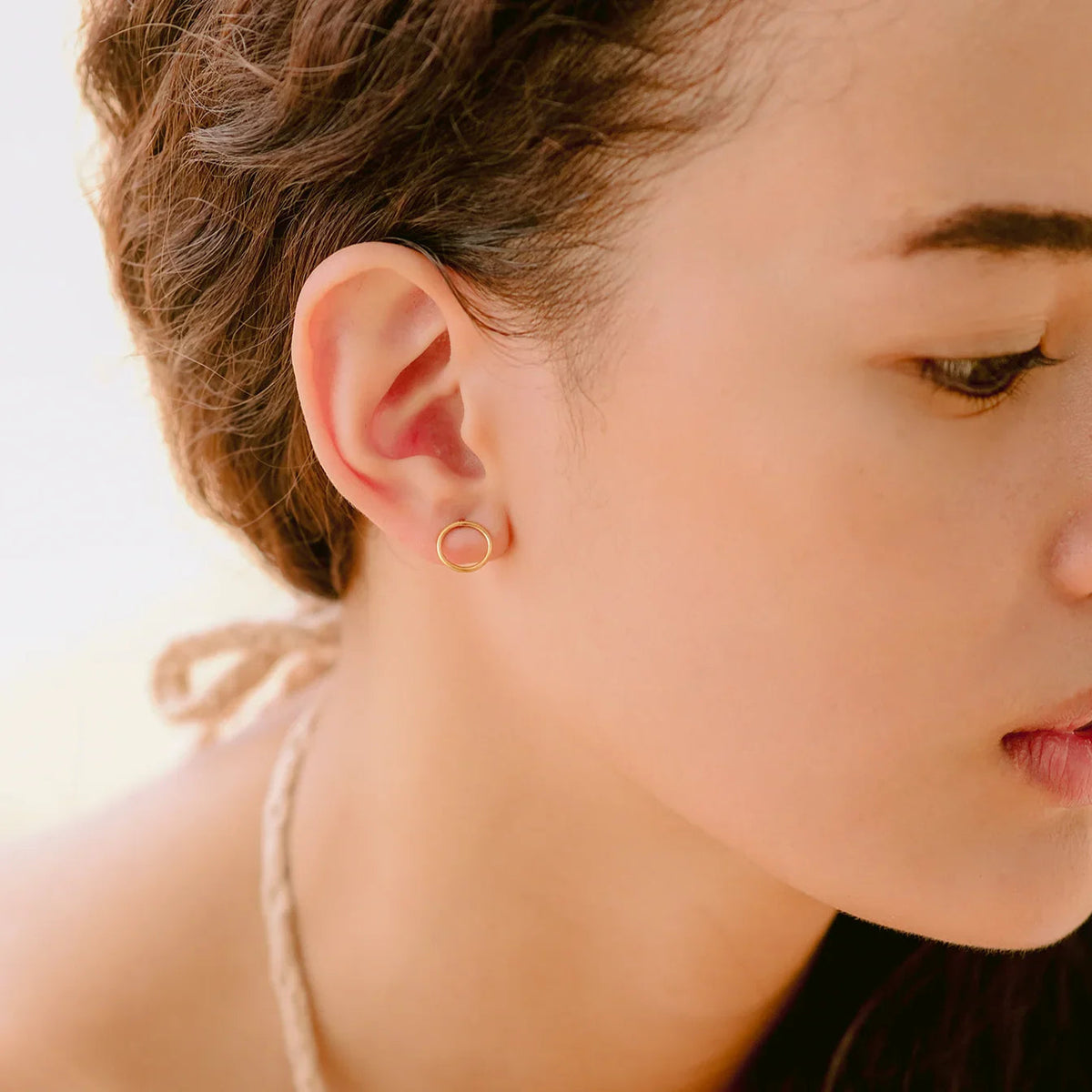 [GALE]Aureole Gold Earrings