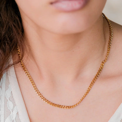[GALE]Avana Gold Chain Necklace