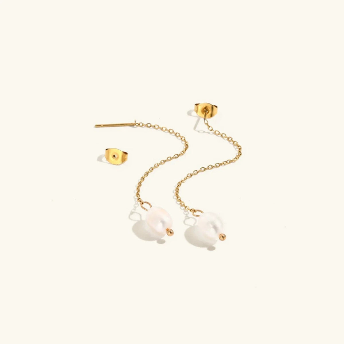 [GALE]Tessa Pearl Tassel Earrings