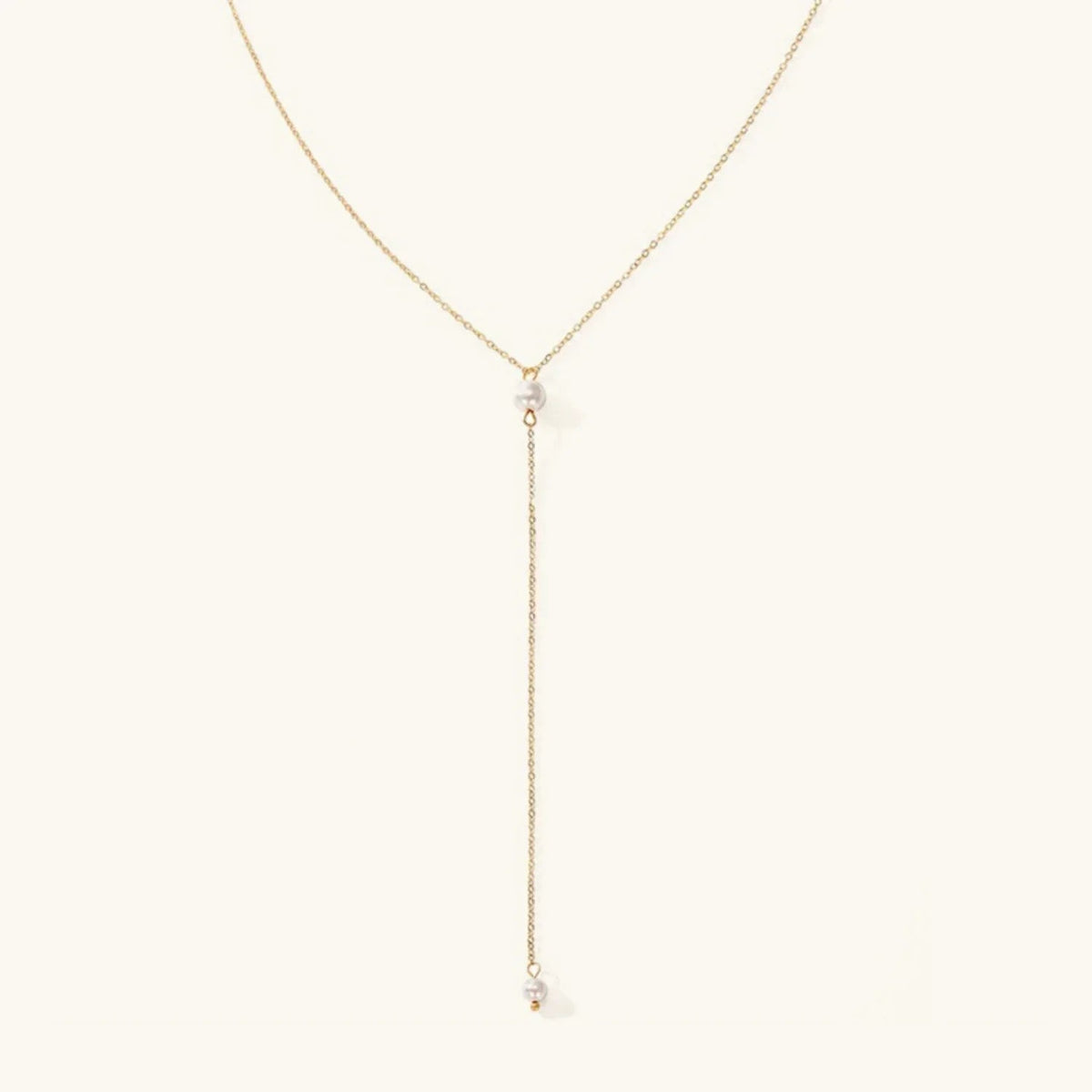 [GALE]Beatrice Pearl Tassel Necklace