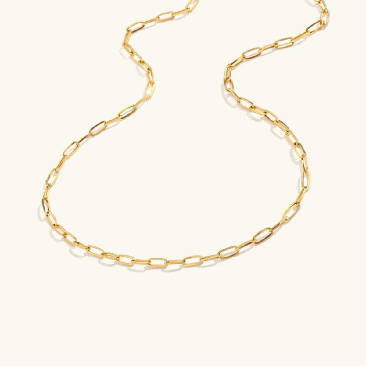 [GALE]Amber Gold Chain Necklace