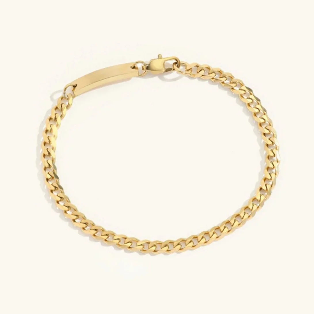 [GALE]Rosemary Gold Chain Bracelet