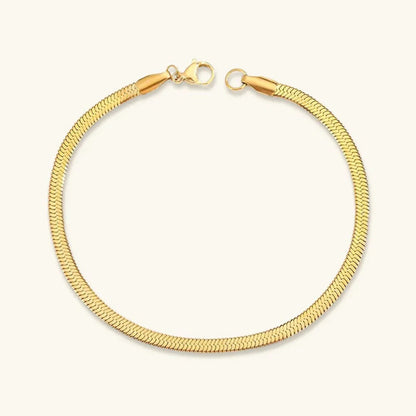 [GALE]Vida Gold Herringbone Bracelet