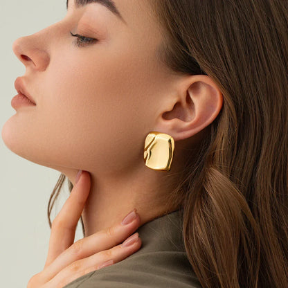 [GALE]Poppy Gold Earrings