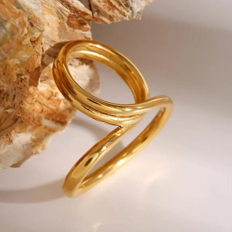 [GALE]Meri Contemporary Gold Ring
