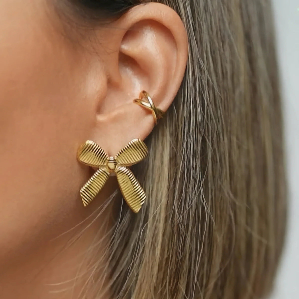 [GALE]Caroline Gold Earrings