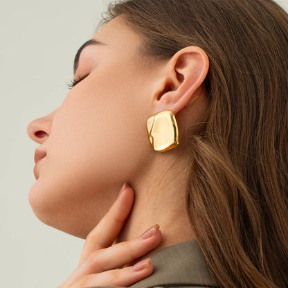 [GALE]Poppy Gold Earrings