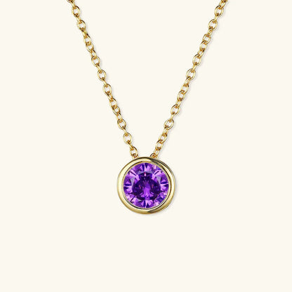 [GALE]Amelia Birthstone Necklace