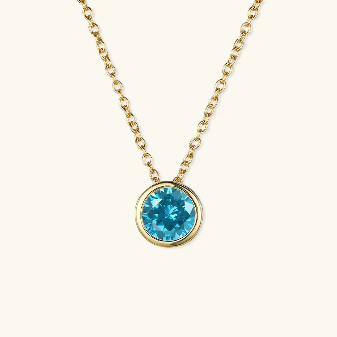 [GALE]Amelia Birthstone Necklace