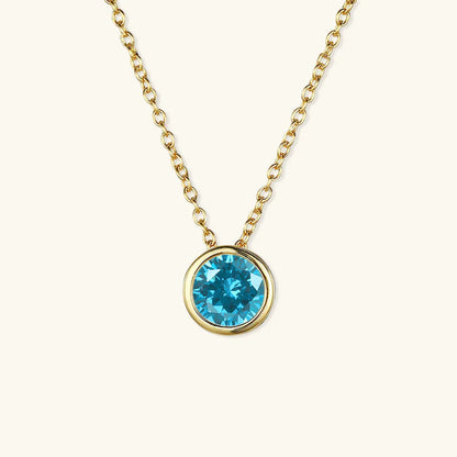 [GALE]Amelia Birthstone Necklace