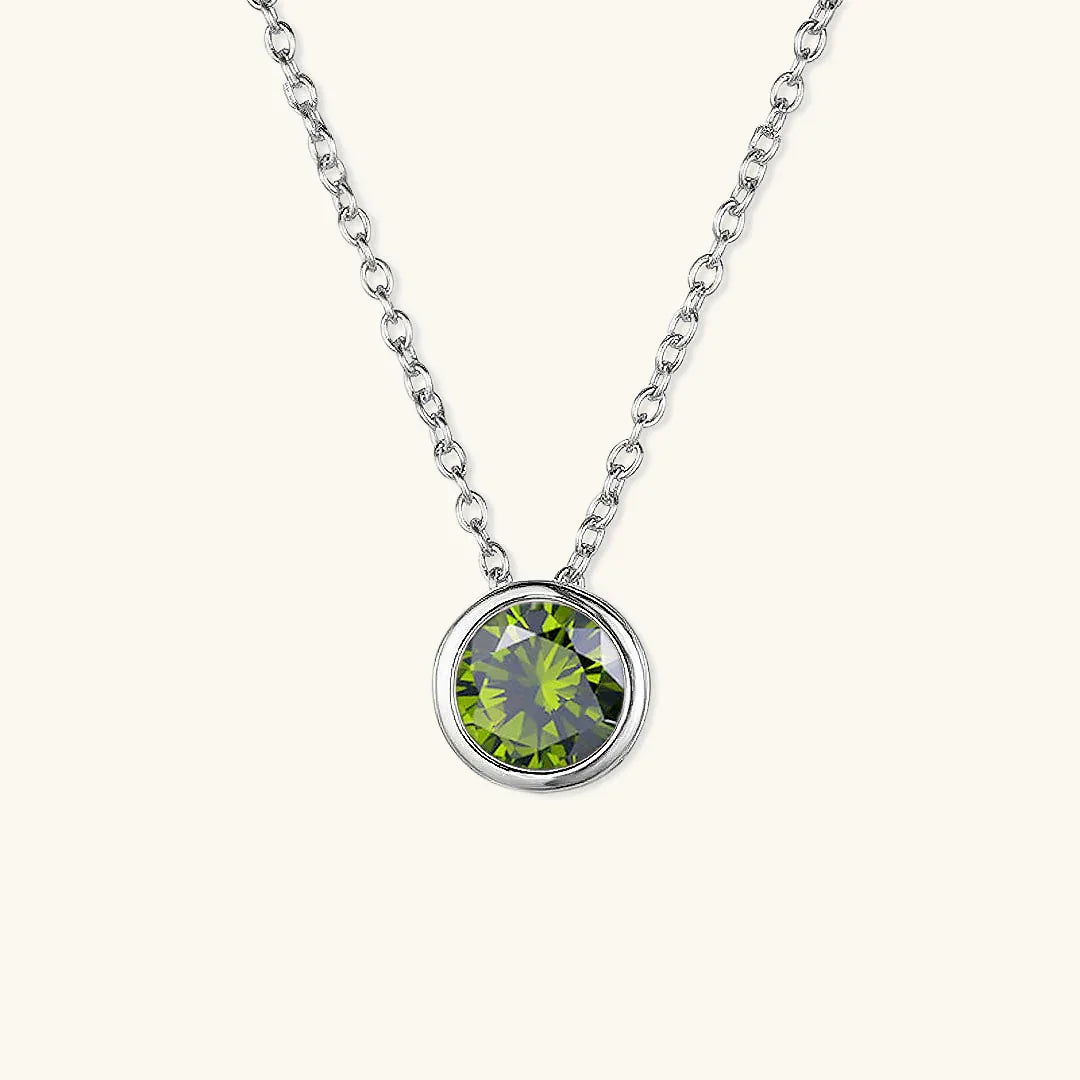 [GALE]Amelia Birthstone Necklace