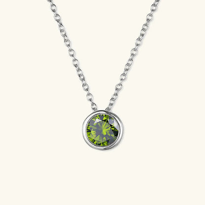 [GALE]Amelia Birthstone Necklace