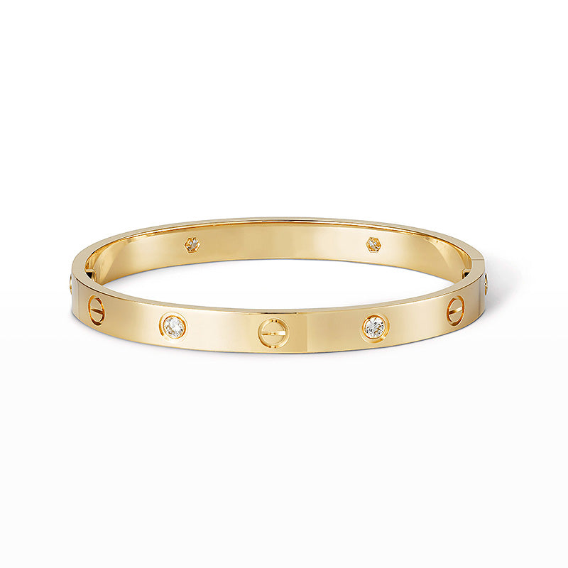 [GALE]LOVE BRACELET 6.1MM 4 DIAMONDS
