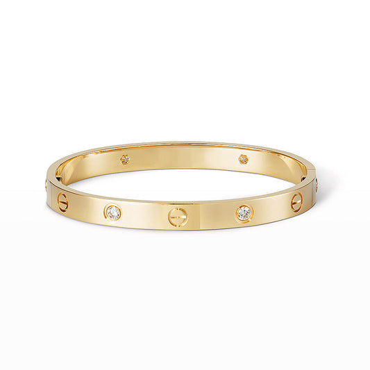[GALE]LOVE BRACELET 6.1MM 4 DIAMONDS