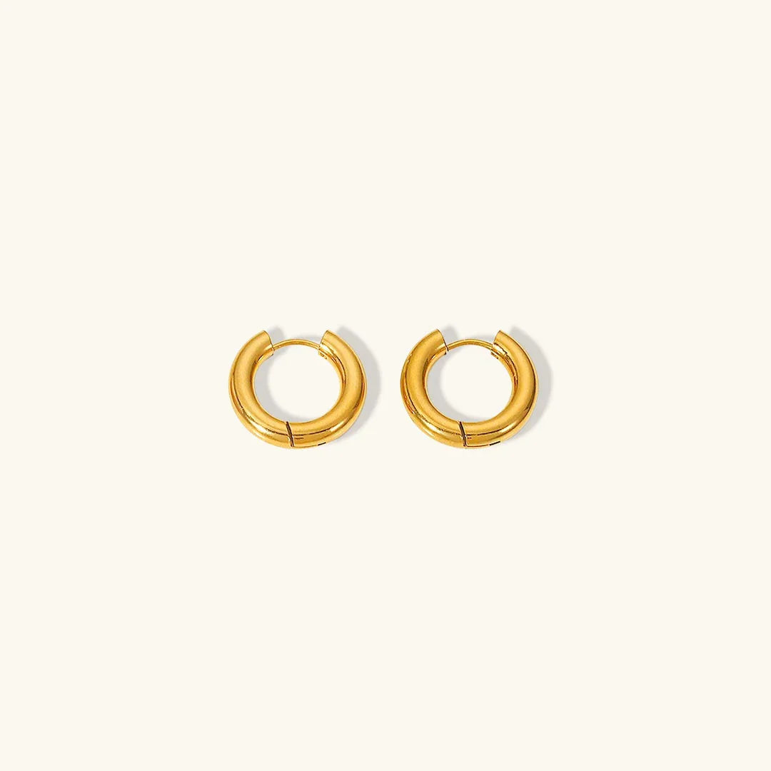 [GALE]Bold Round Hoops