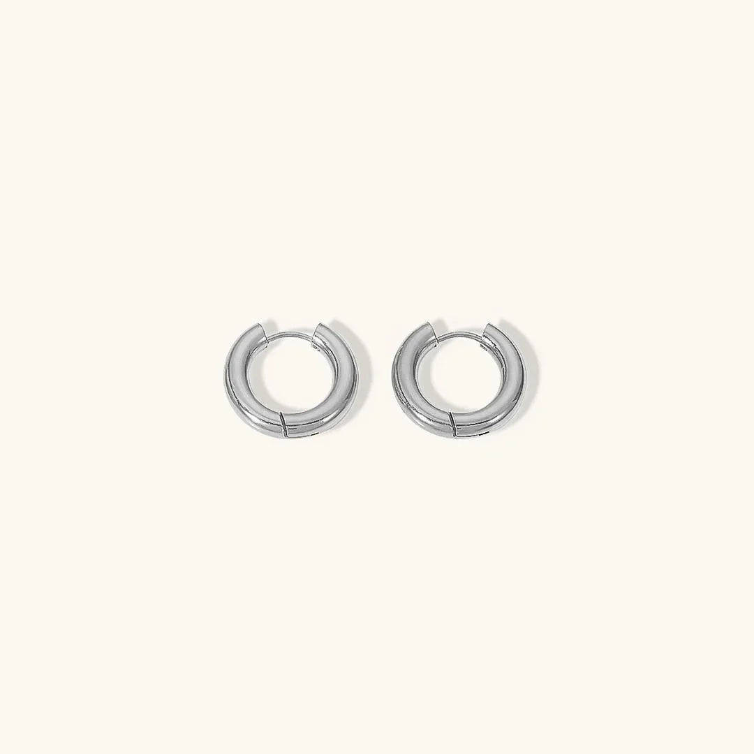 [GALE]Bold Round Hoops