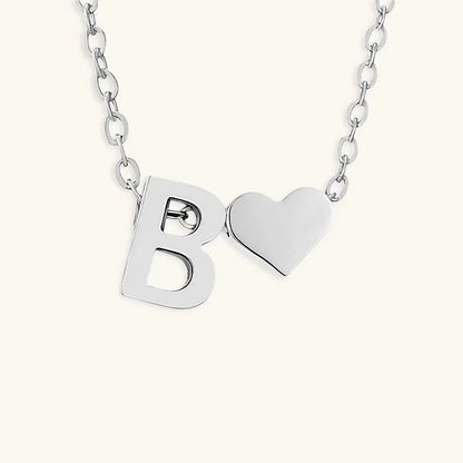 [GALE]Ria Initial Letter Gold Necklace