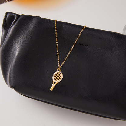 [GALE]Aces Gold Tennis Pendant