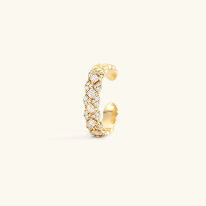 [GALE]Camille Gold Patterned Ring