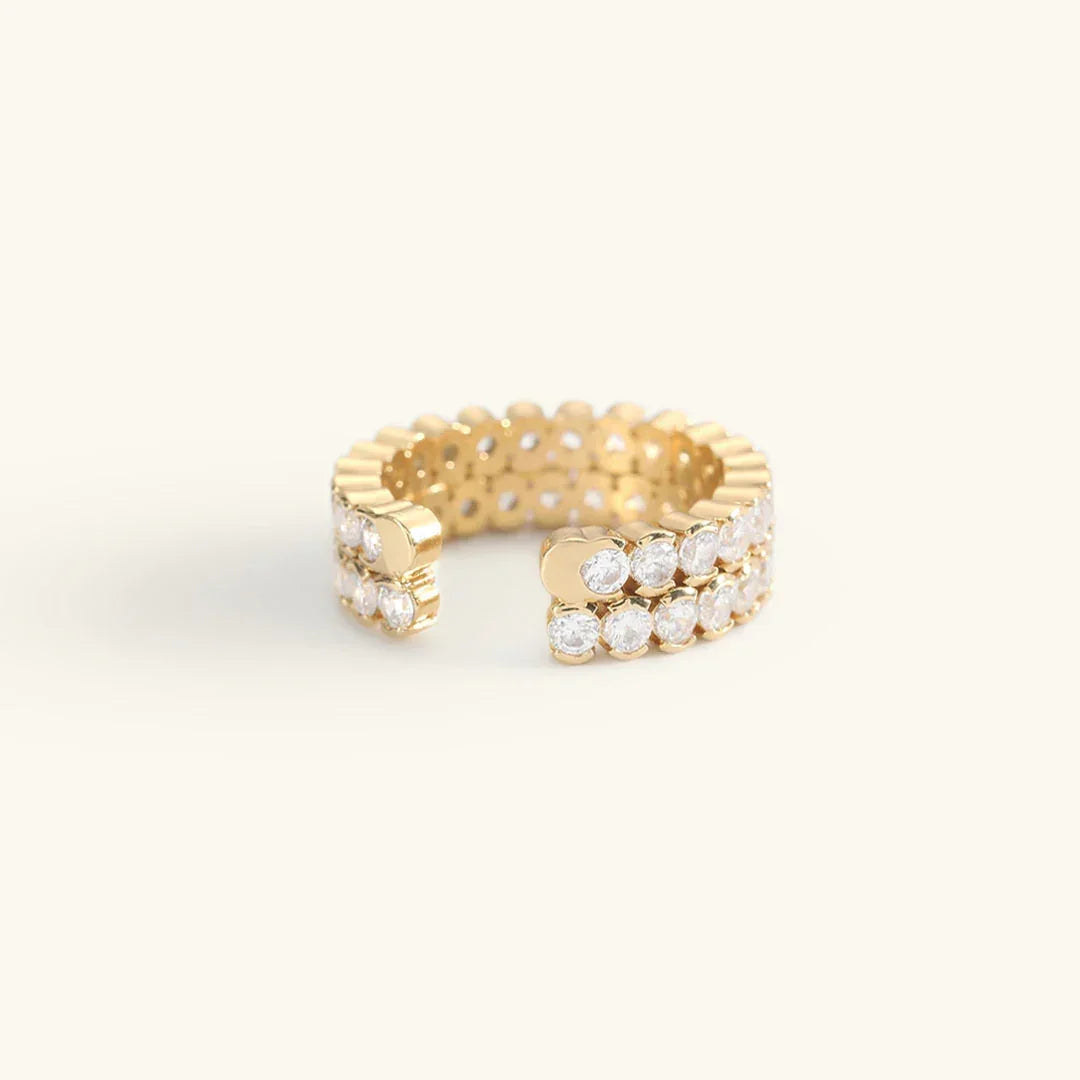 [GALE]Cassandra Studded Gold Ring