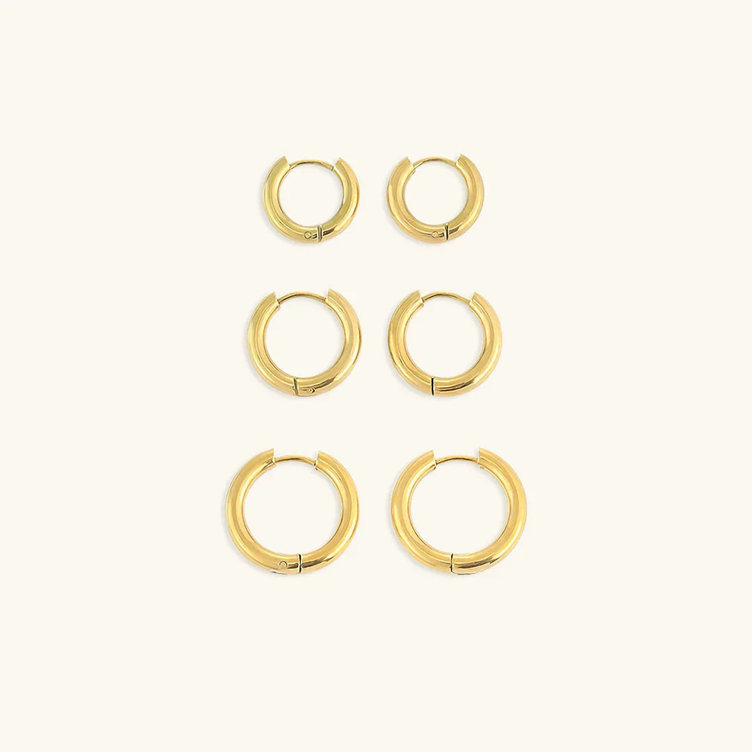 [GALE]Classic Round Hoops