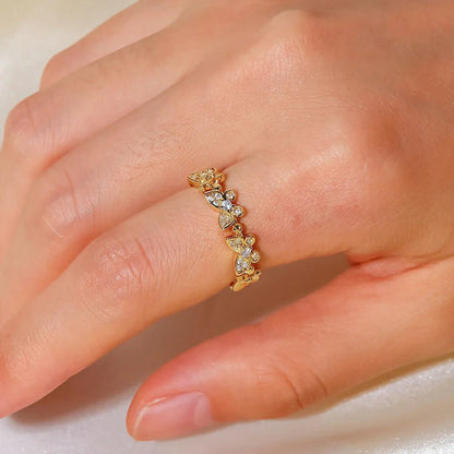 [GALE]Colleen Butterfly Gold Ring