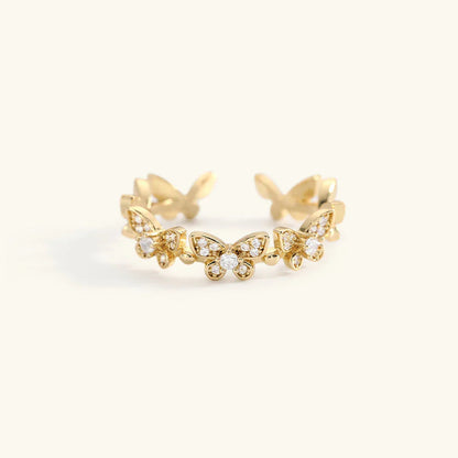 [GALE]Colleen Butterfly Gold Ring