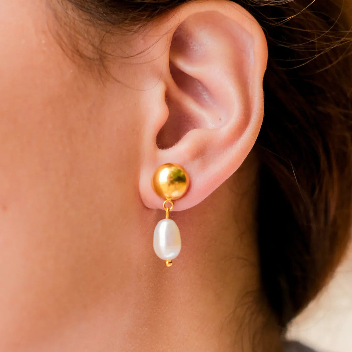 [GALE]Cornelia Freshwater Pearl Earrings