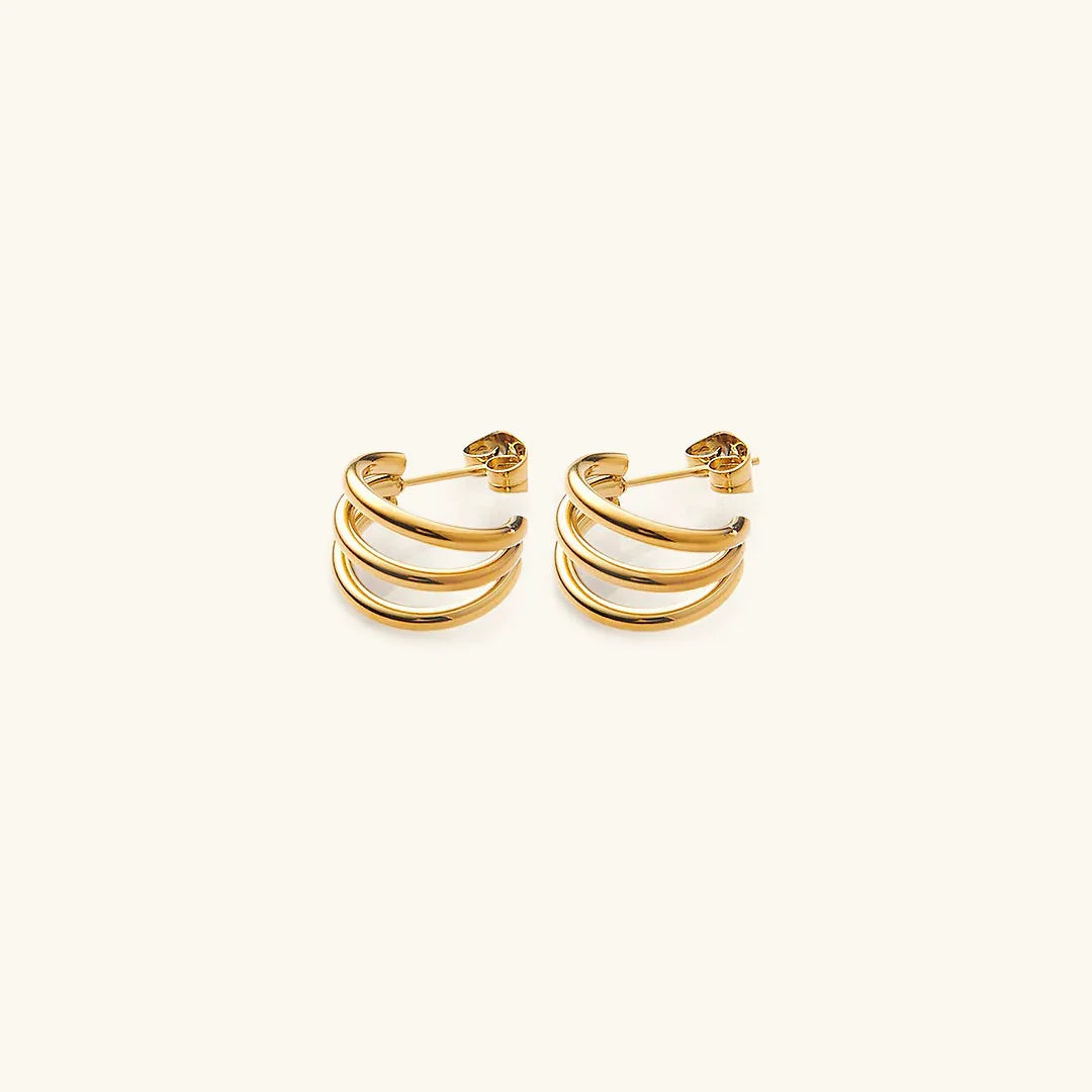 [GALE]Cradle Gold Earrings